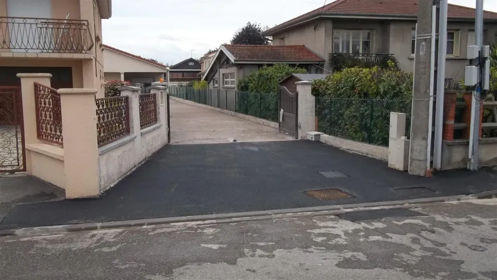 Aménagement de voirie à Ternay